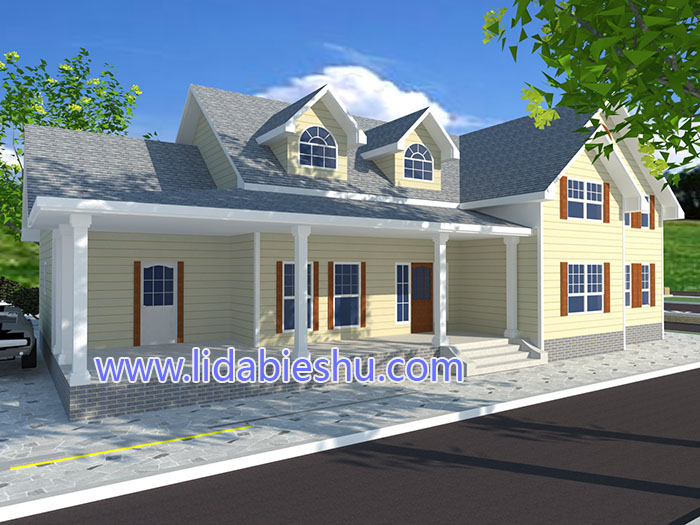 私人別墅-美式風格-304㎡