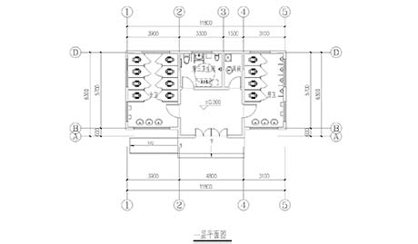 公共衛生間—景區、營地用公共衛生間75平