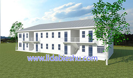 實(shí)施方案-輕鋼公寓樓