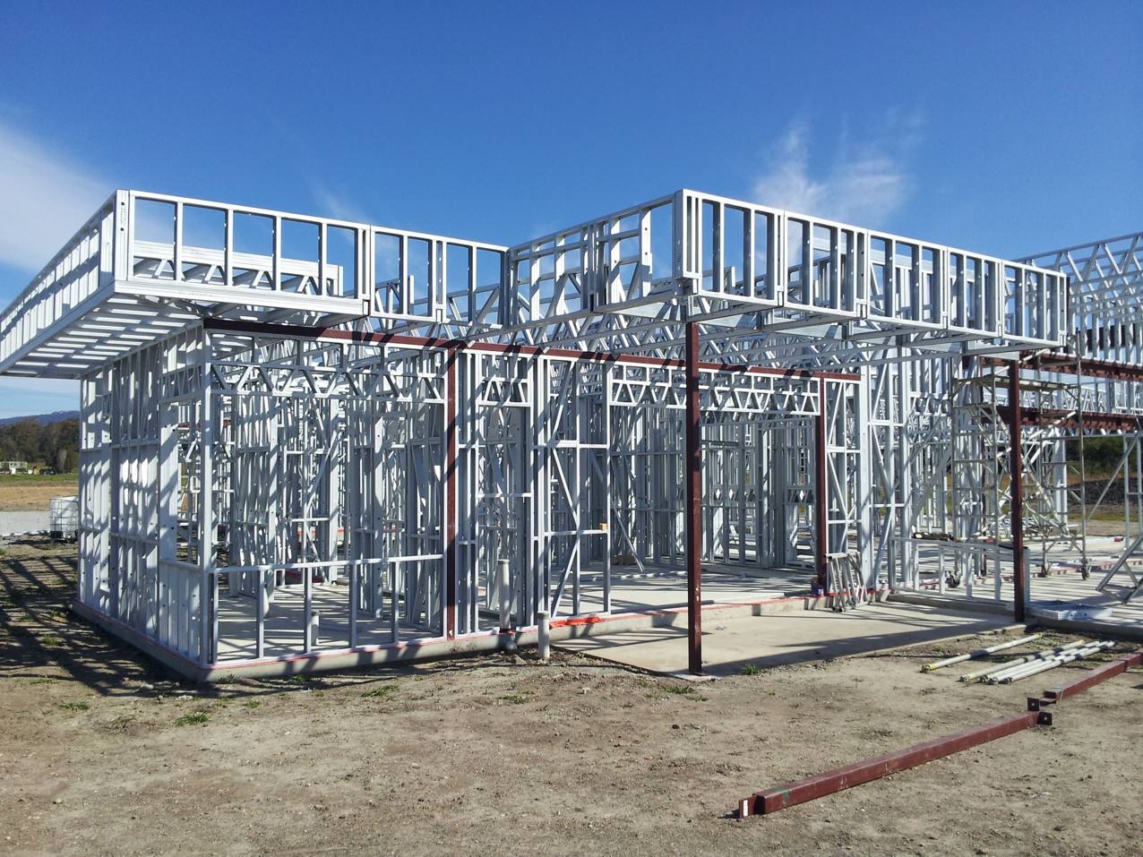 輕鋼別墅建設中謹記一下幾點