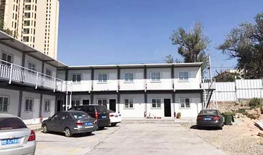  李滄區虎山二小項目臨建辦公營地